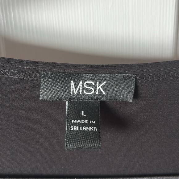 MSK black sheath dress - size L - Picture 3 of 5